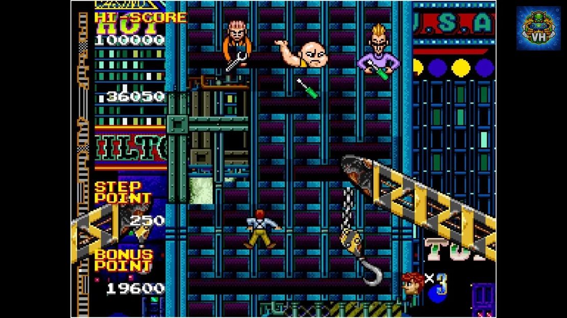 Arcade Archives CRAZY CLIMBER2 Nintendo Switch - ảnh màn hình 5