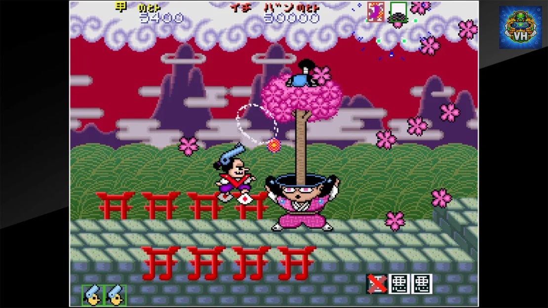 Arcade Archives PISTOL DAIMYO NO BOUKEN Nintendo Switch - ảnh màn hình 5