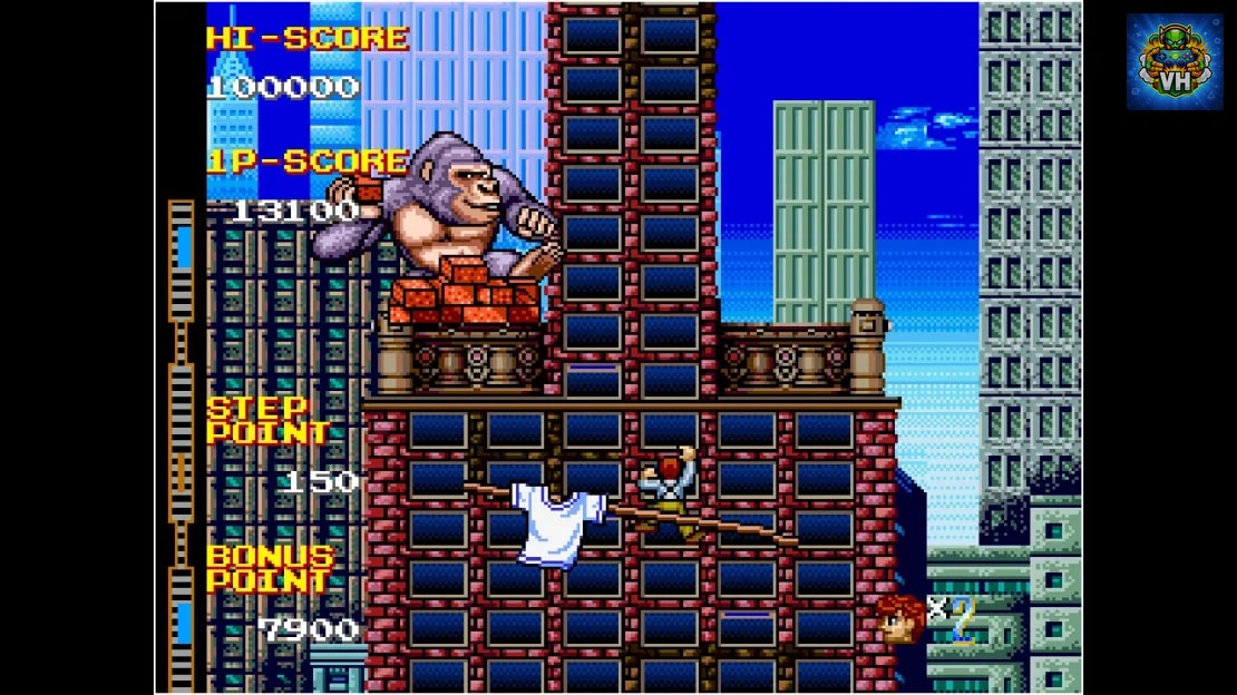 Arcade Archives CRAZY CLIMBER2 Nintendo Switch - ảnh màn hình 1