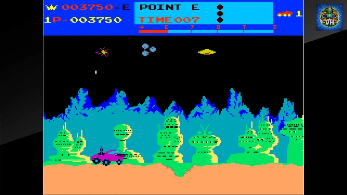 Arcade Archives MOON PATROL Nintendo Switch - ảnh màn hình 5