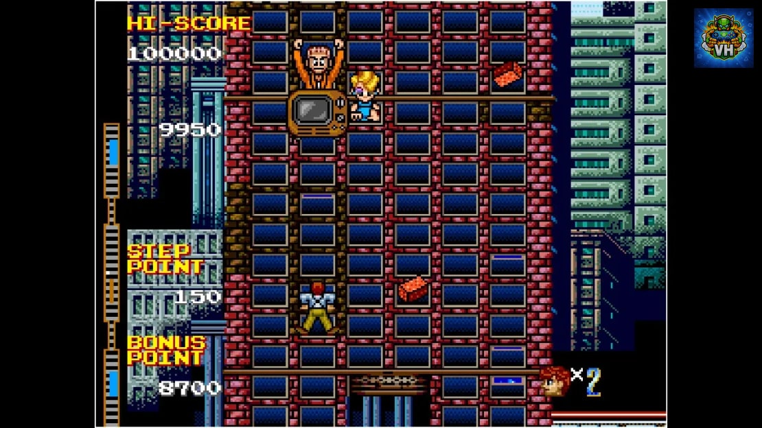 Arcade Archives CRAZY CLIMBER2 Nintendo Switch - ảnh màn hình 6