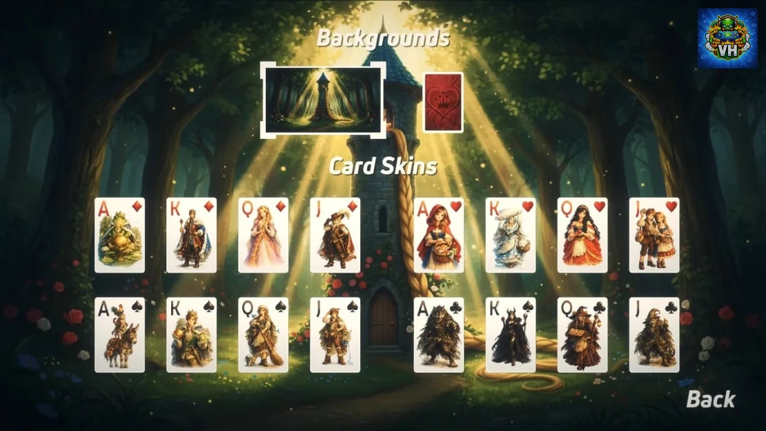 Solitaire Legends Febres And Fairy Tales Nintendo Switch - ảnh màn hình 2