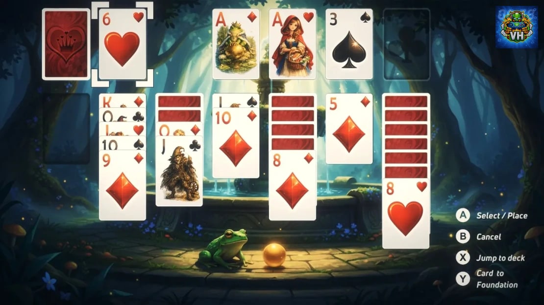 Solitaire Legends Febres And Fairy Tales Nintendo Switch - ảnh màn hình 1