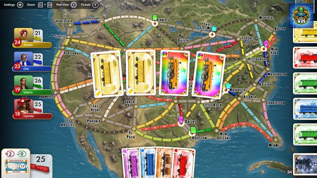 Ticket To Ride® Nintendo Switch - ảnh màn hình 2