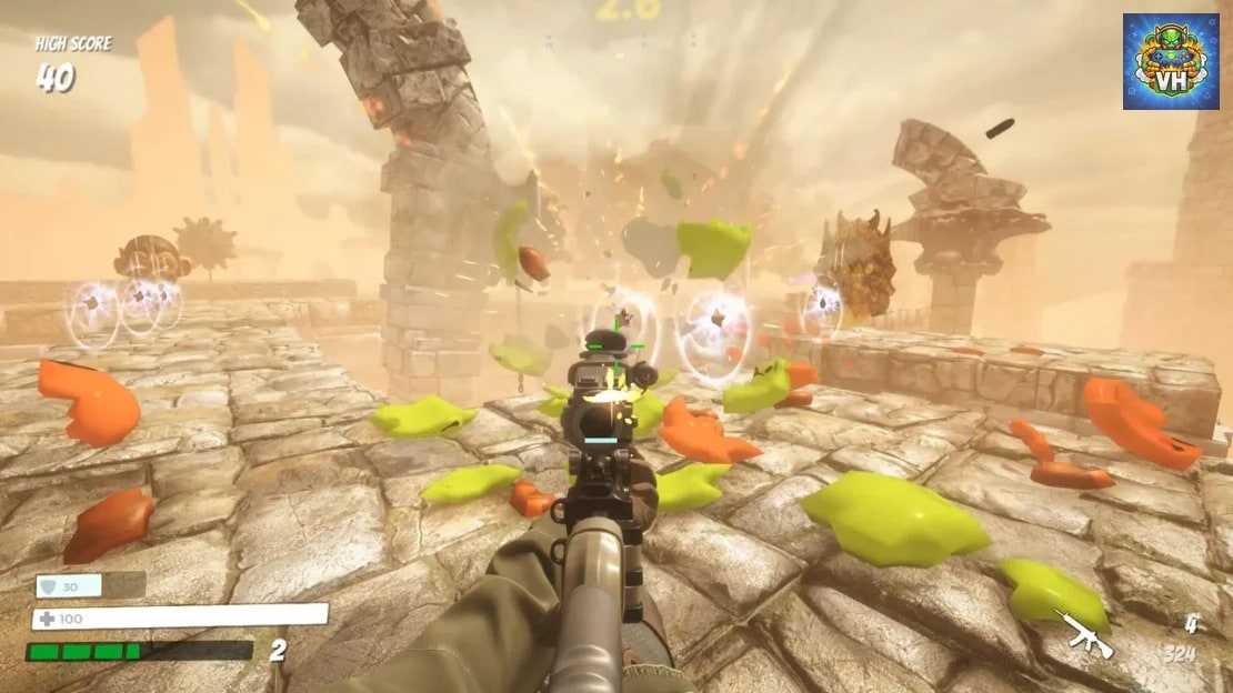 Emoji Battel Field Island Warfare Nintendo Switch - ảnh màn hình 4