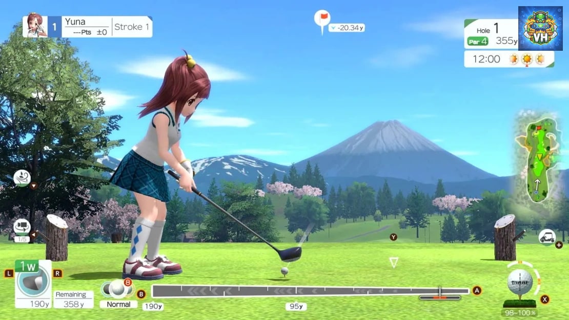 Everybody’s Golf Hot Shots Nintendo Switch - ảnh màn hình 6