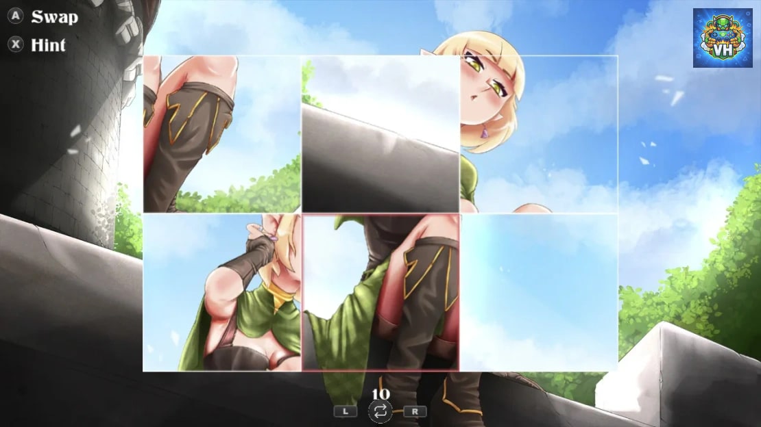 Elves Fantasy Hentai Puzzle Nintendo Switch - ảnh màn hình 1