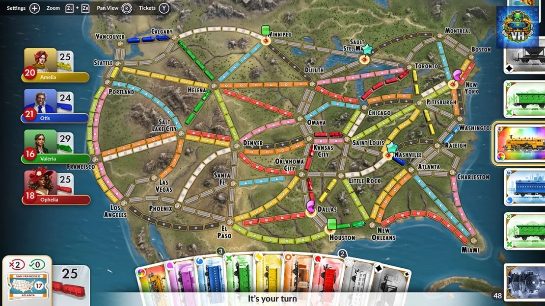 Ticket To Ride® Nintendo Switch - ảnh màn hình 6