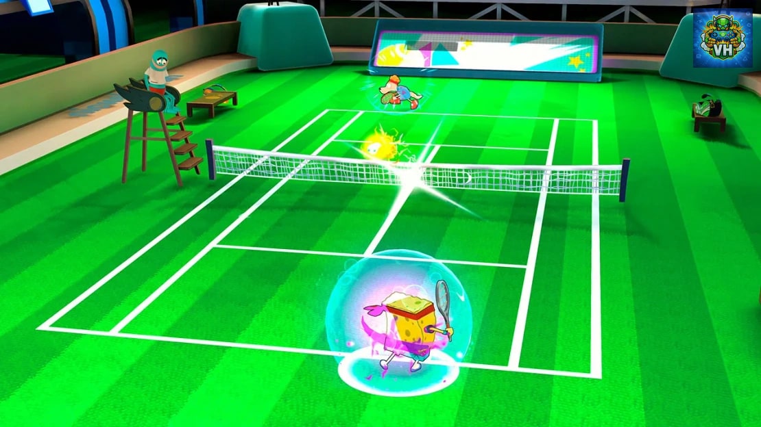 Nickelodeon Extreme Tennis: Next! Nintendo Switch - ảnh màn hình 1