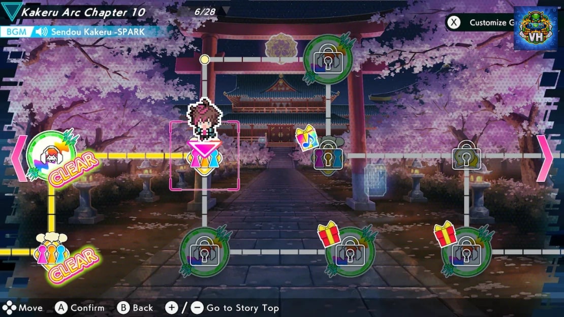 Groove Coaster Future Performers Nintendo Switch - ảnh màn hình 3