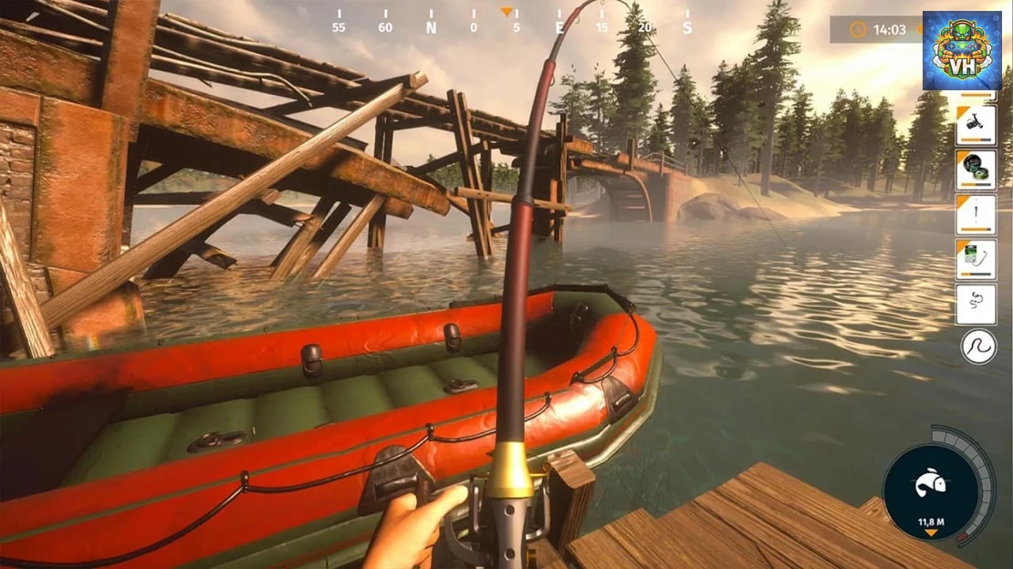 Fishing Simulator 2025 Nintendo Switch - ảnh màn hình 1