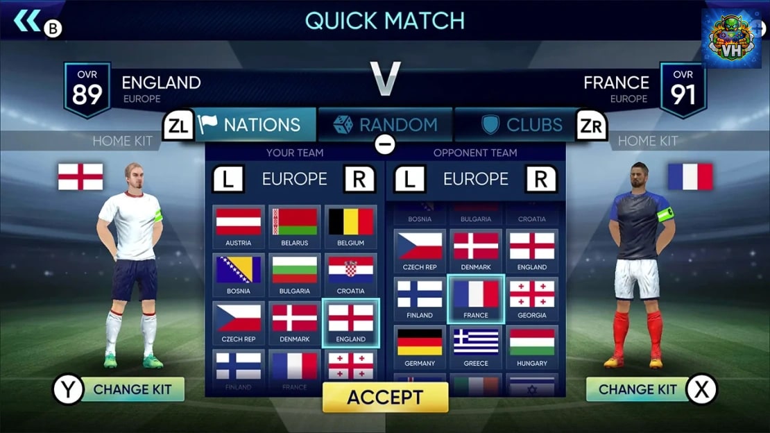 Football Cup 2021 Nintendo Switch - ảnh màn hình 4