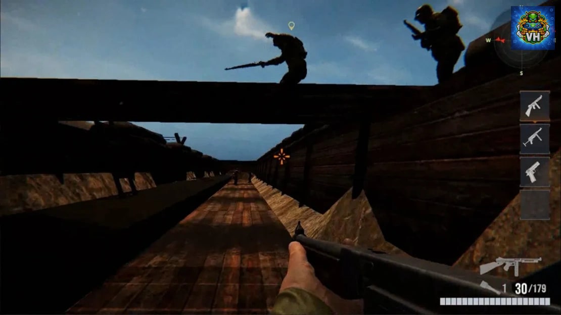 World War: D-Day 1944 Nintendo Switch - ảnh màn hình 1