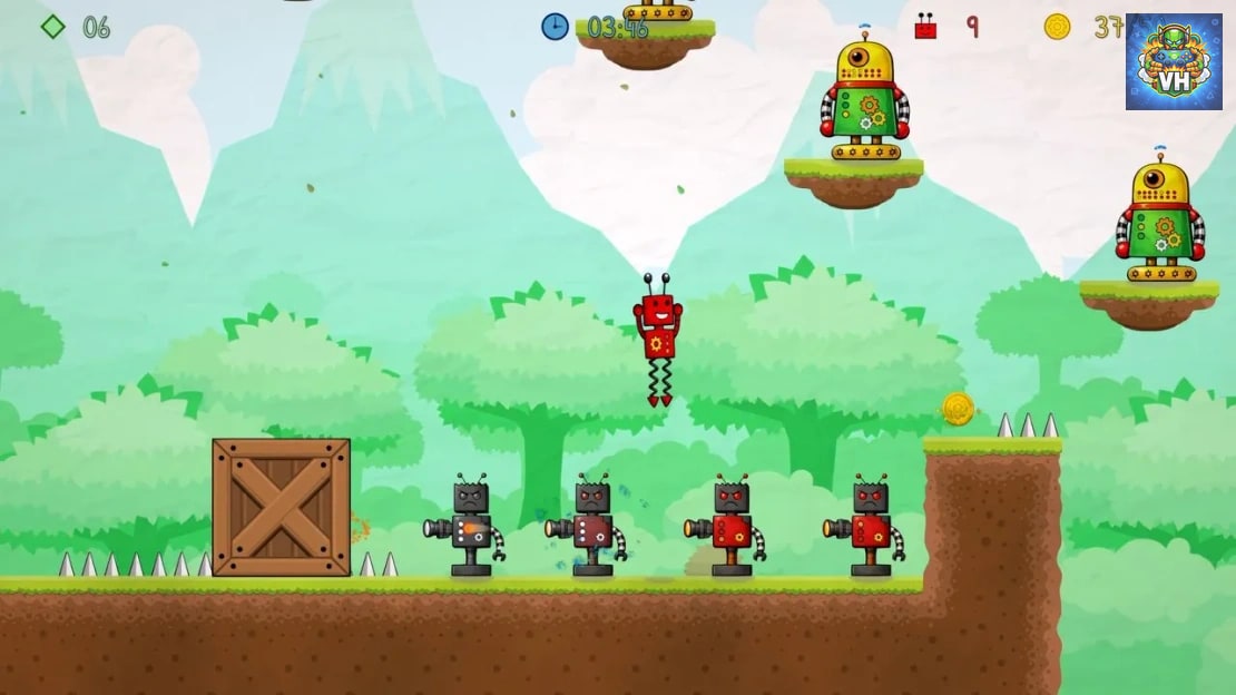 Springbot: The Last Spark Nintendo Switch - ảnh màn hình 4