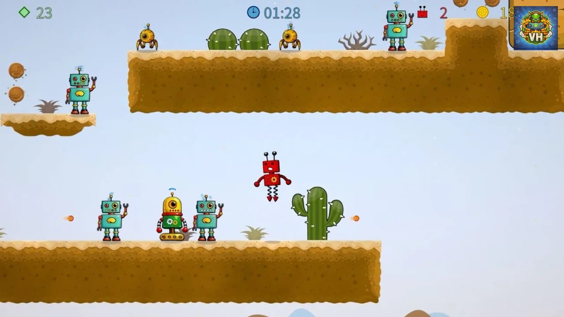 Springbot: The Last Spark Nintendo Switch - ảnh màn hình 2