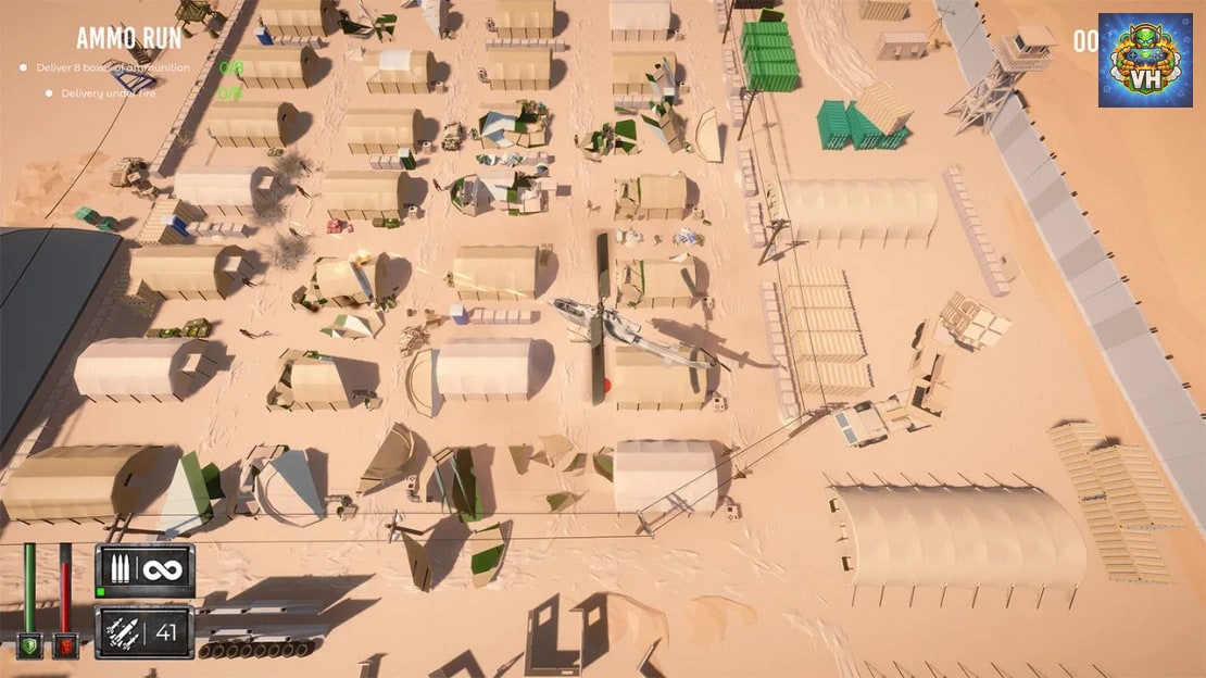 Helicopter Shooter – Hot Ace Heli War Borne Nintendo Switch - ảnh màn hình 3