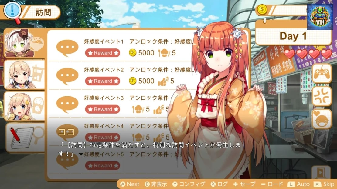 Food Girls Nintendo Switch - ảnh màn hình 4