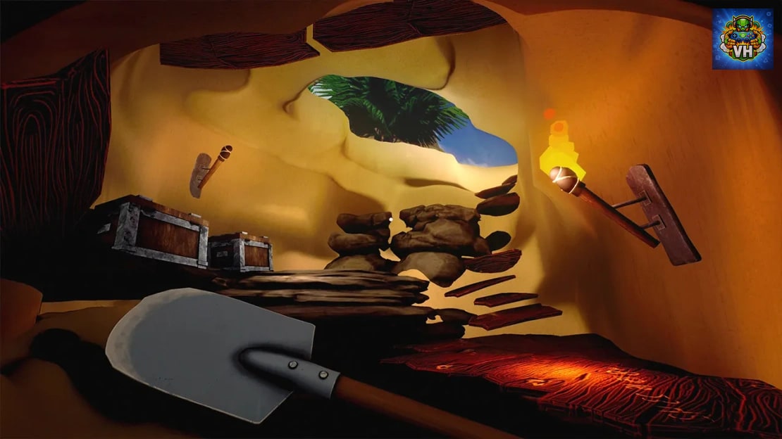 Hole Digging Beach Simulator Nintendo Switch - ảnh màn hình 2