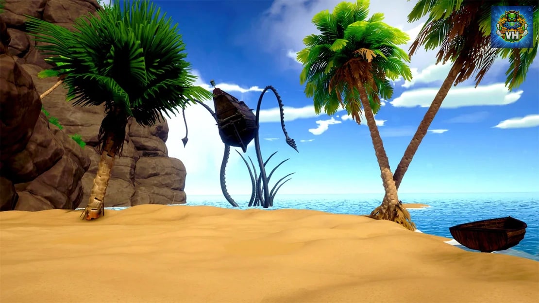 Hole Digging Beach Simulator Nintendo Switch - ảnh màn hình 6