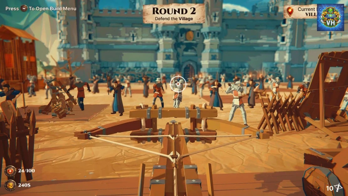 Medieval Castle Siege Defense Vs Invaders Nintendo Switch - ảnh màn hình 3