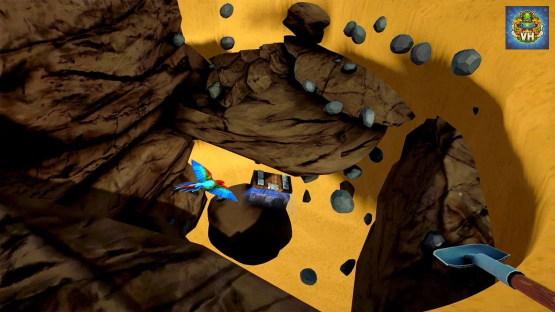 Hole Digging Beach Simulator Nintendo Switch - ảnh màn hình 4