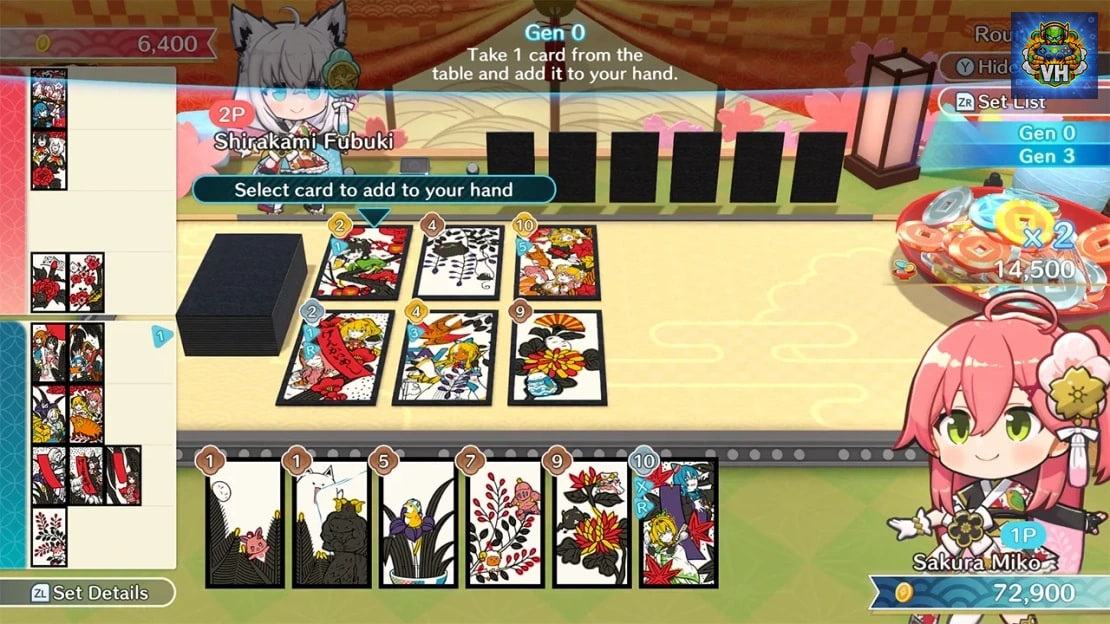 Hololive Holo’s Hanafuda Nintendo Switch - ảnh màn hình 2