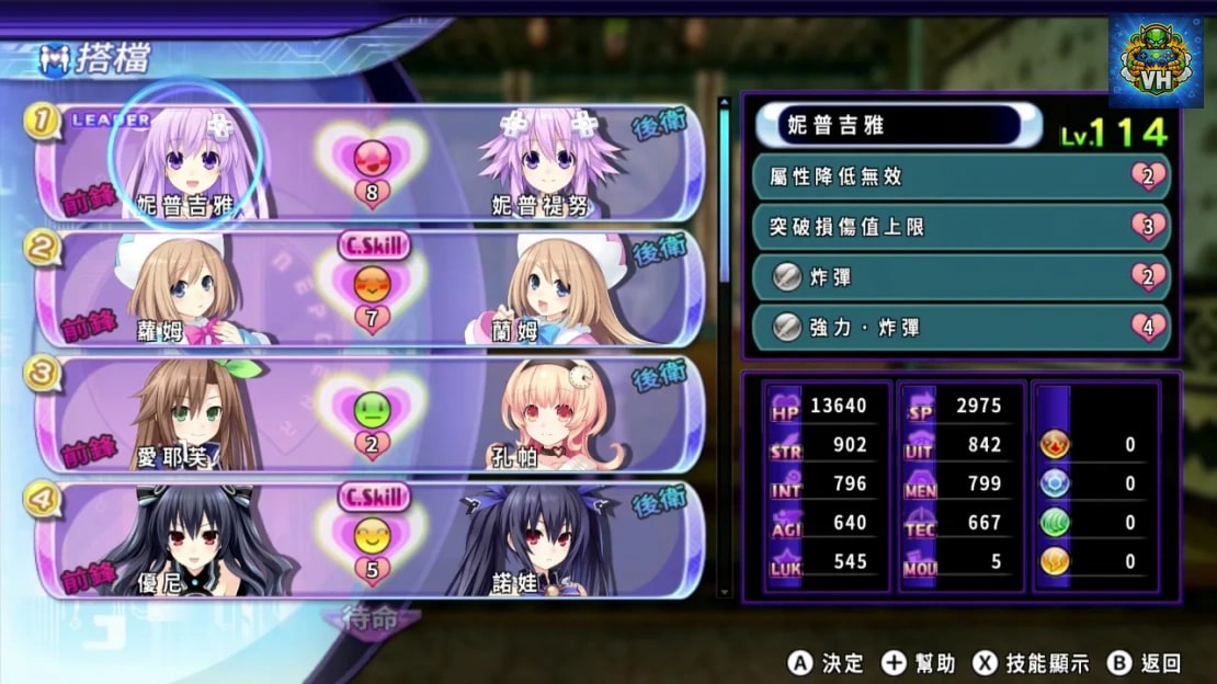 Hyperdimension Neptunia Re;Birth2 SISTERS GENERATION Nintendo Switch - ảnh màn hình 1