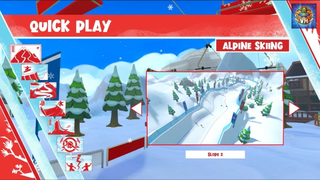 Instant Sports Winter Games Nintendo Switch - ảnh màn hình 1