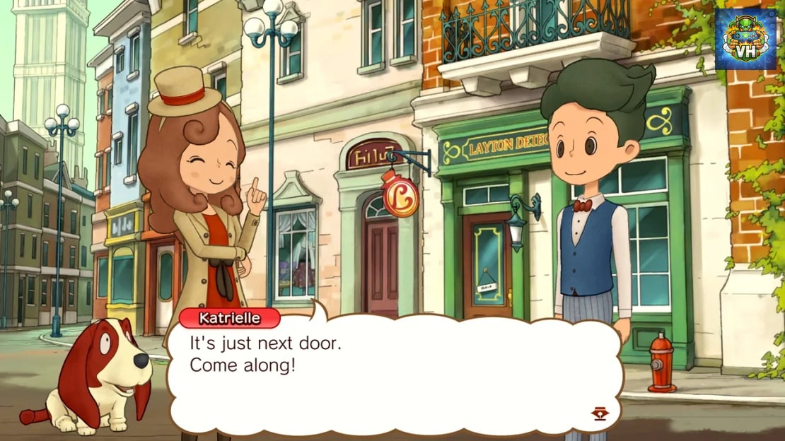 LAYTON’S MYSTERY JOURNEY꞉ Katrielle and the Millionaires’ Conspiracy – Deluxe Edition Nintendo Switch - ảnh màn hình 1