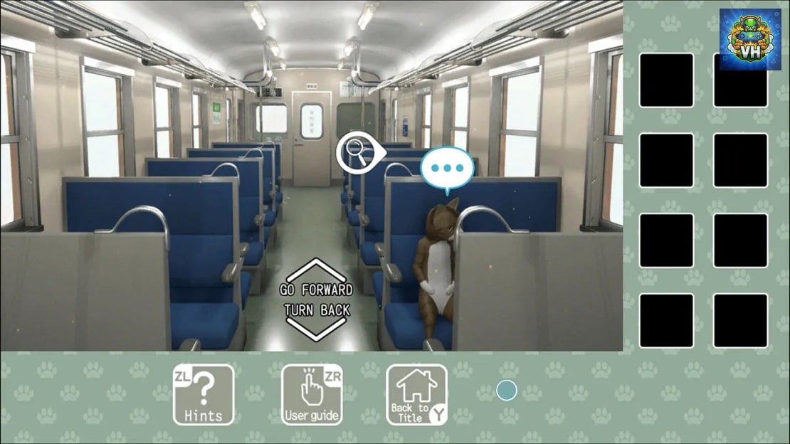 Japanese Nekosama Escape The Local Train Nintendo Switch - ảnh màn hình 5