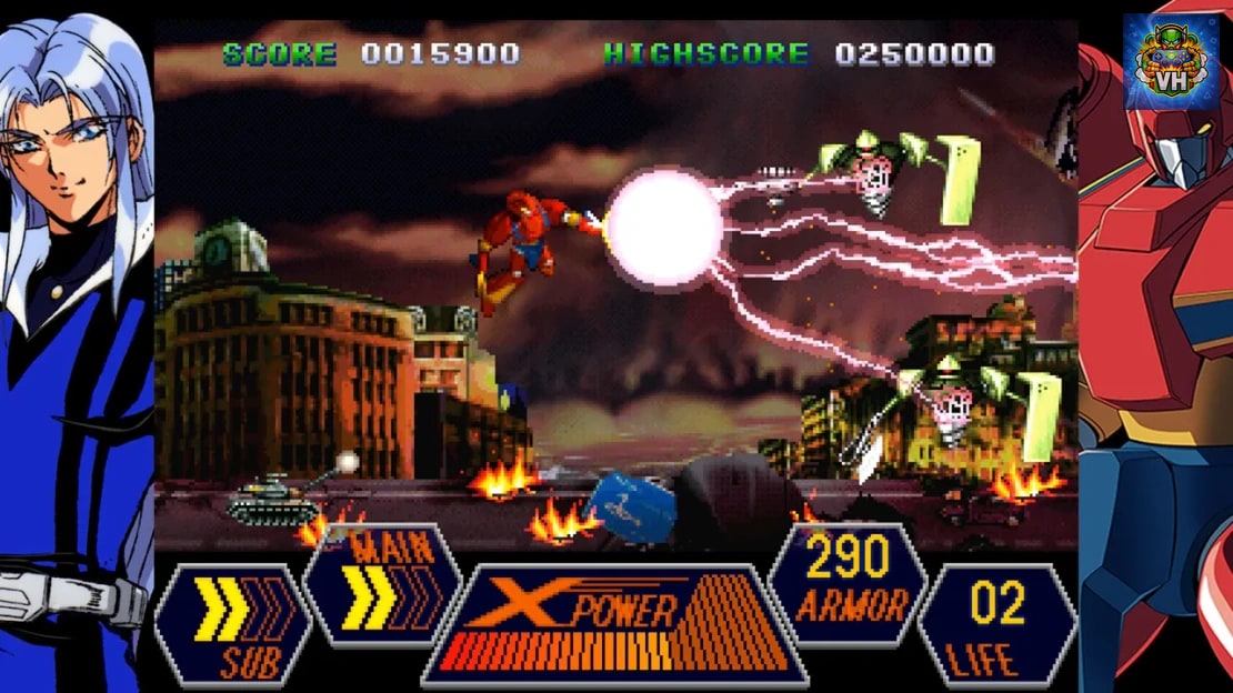 70S-Style Robot Anime Geppy-X Nintendo Switch - ảnh màn hình 2