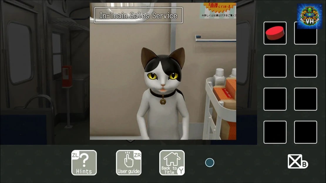 Japanese Nekosama Escape The Local Train Nintendo Switch - ảnh màn hình 2