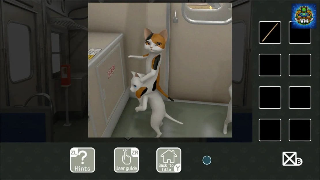 Japanese Nekosama Escape The Local Train Nintendo Switch - ảnh màn hình 6