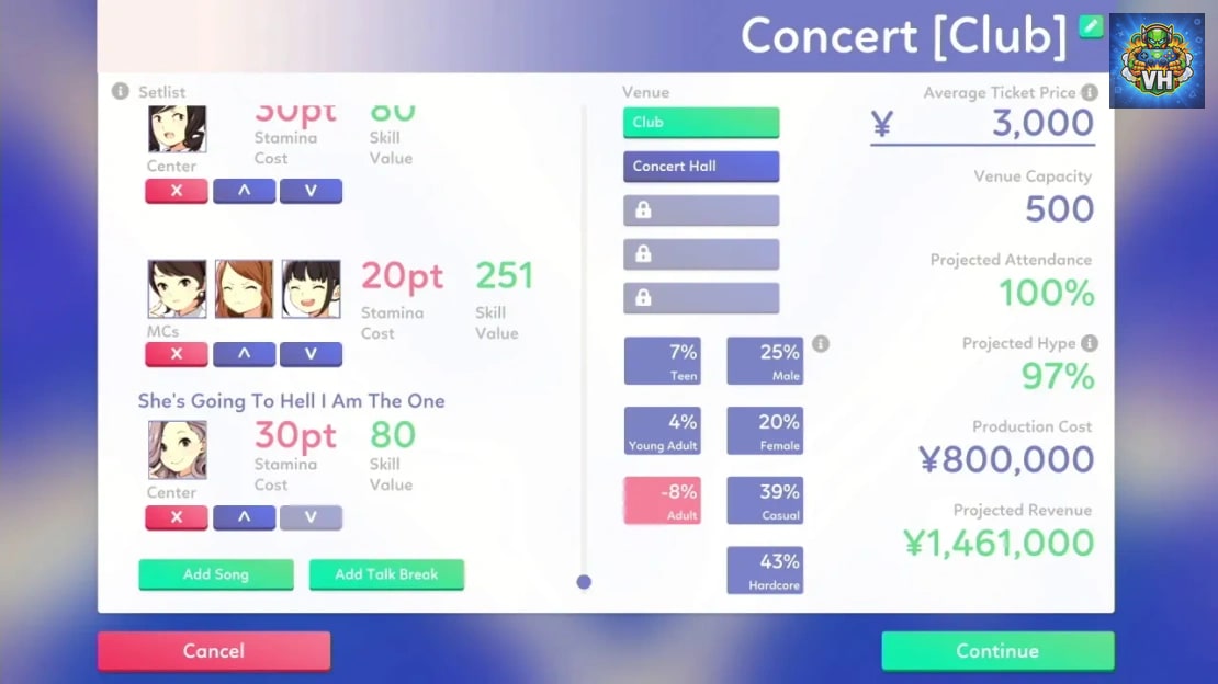 Idol Manager Nintendo Switch - ảnh màn hình 3