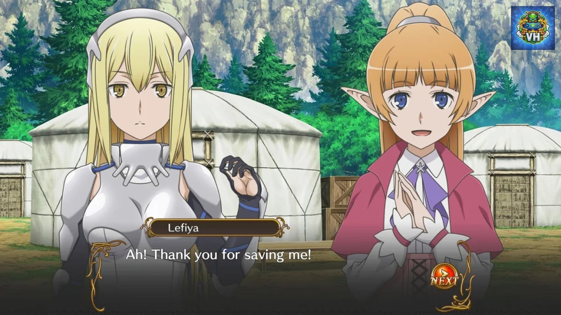 Is It Wrong to Try to Pick Up Girls in a Dungeon꞉ Familia Myth Infinite Combate Nintendo Switch - ảnh màn hình 2