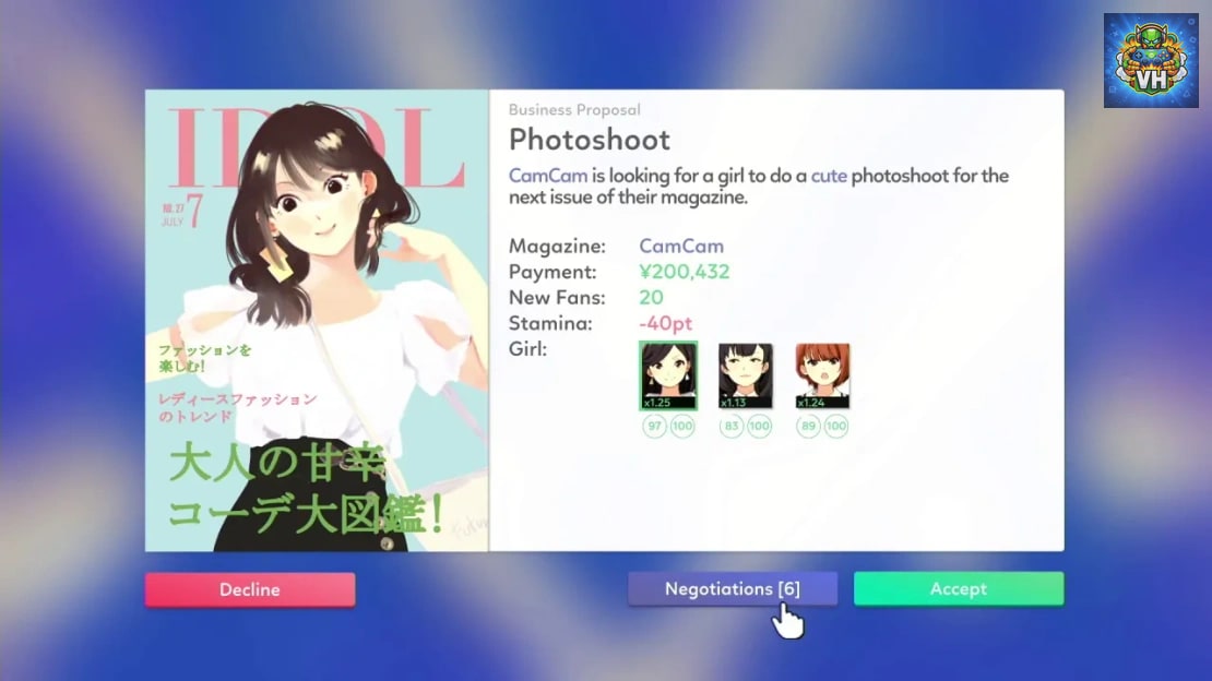 Idol Manager Nintendo Switch - ảnh màn hình 4