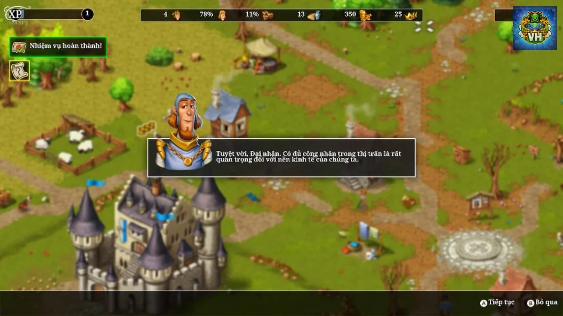 Townsmen Việt hóa Switch - ảnh màn hình 3