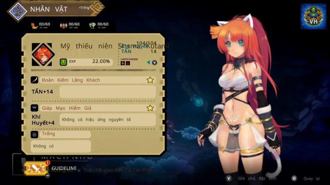 Heroine Anthem Zero 2: Scalescars Oath Việt hóa Switch - ảnh màn hình 2