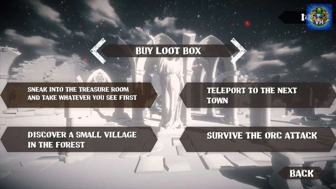 Loot Box Simulator – Crimson Fire Nintendo Switch - ảnh màn hình 2
