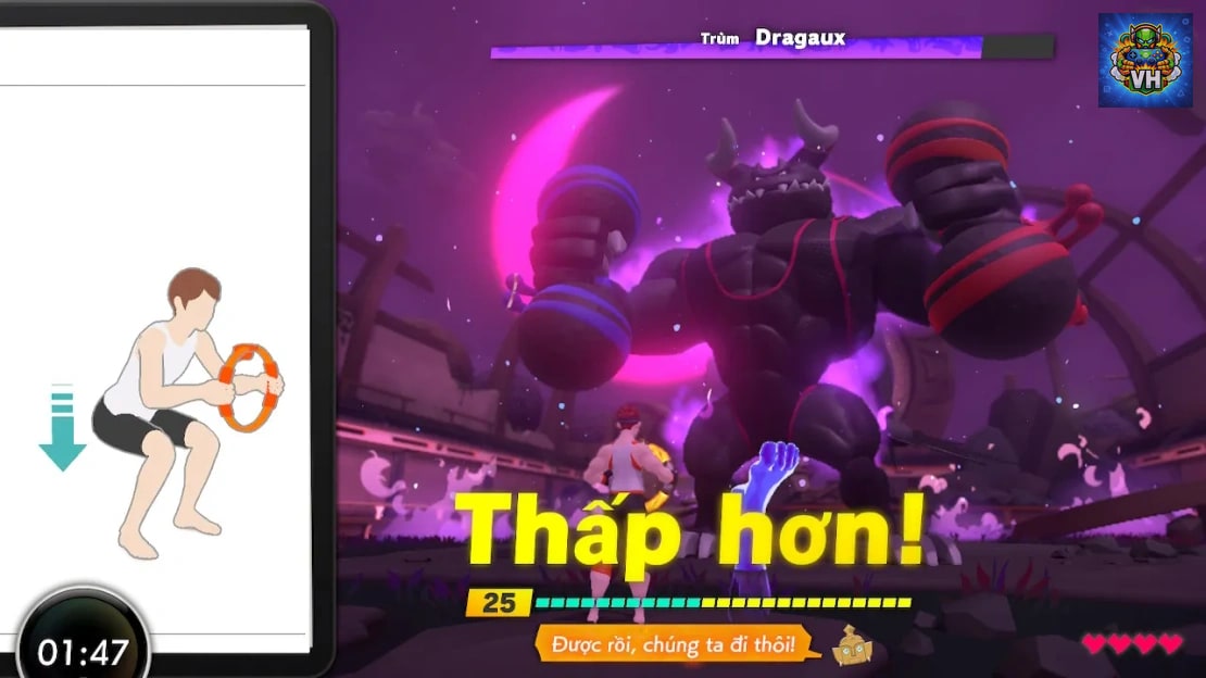 RingFit Adventure Việt hóa Switch - ảnh màn hình 2