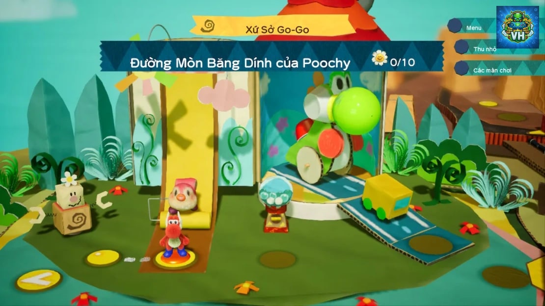 Yoshi’s Crafted World™ Việt hóa Switch - ảnh màn hình 2