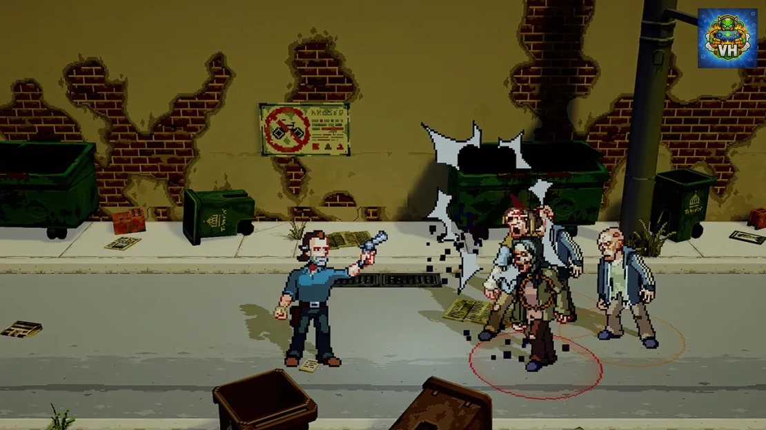 The Walking Dead: Streets Of Survival Nintendo Switch - ảnh màn hình 1