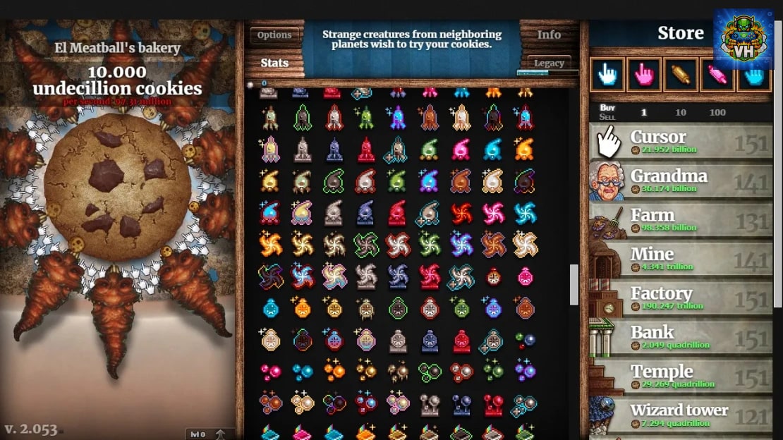 Cookie Clicker Nintendo Switch - ảnh màn hình 6