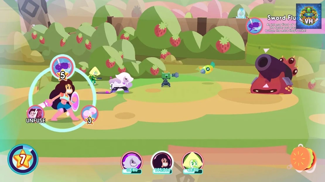 Steven Universe: Save the Light Nintendo Switch - ảnh màn hình 1