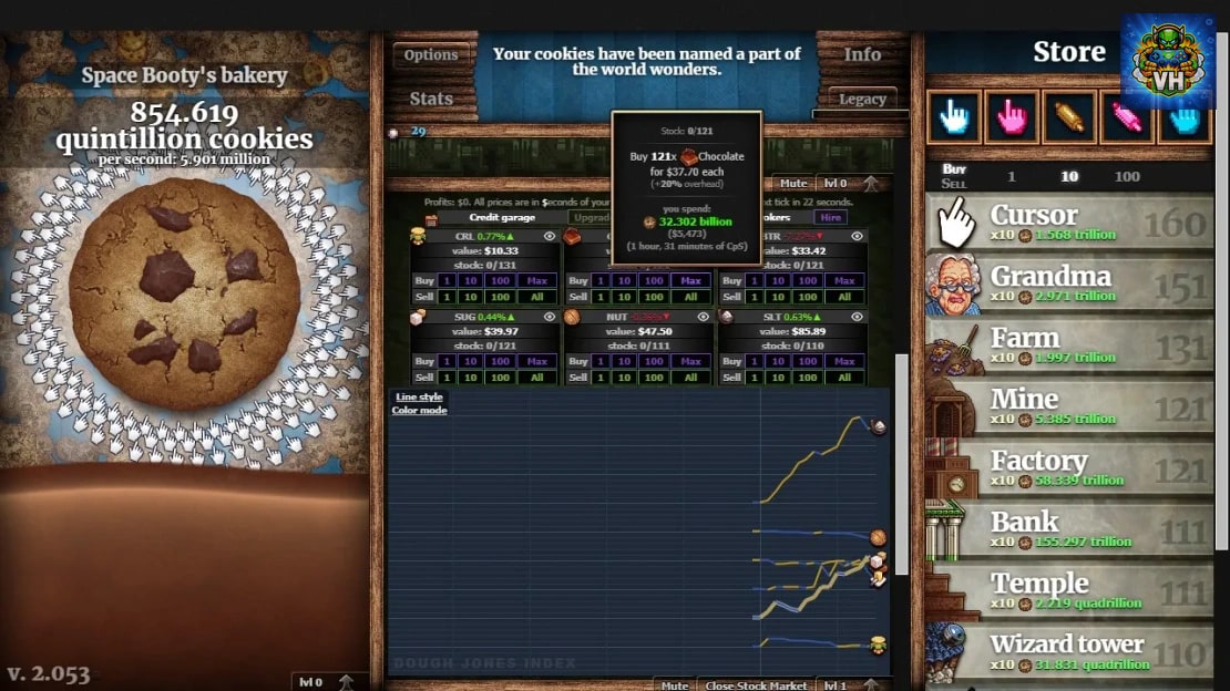 Cookie Clicker Nintendo Switch - ảnh màn hình 2
