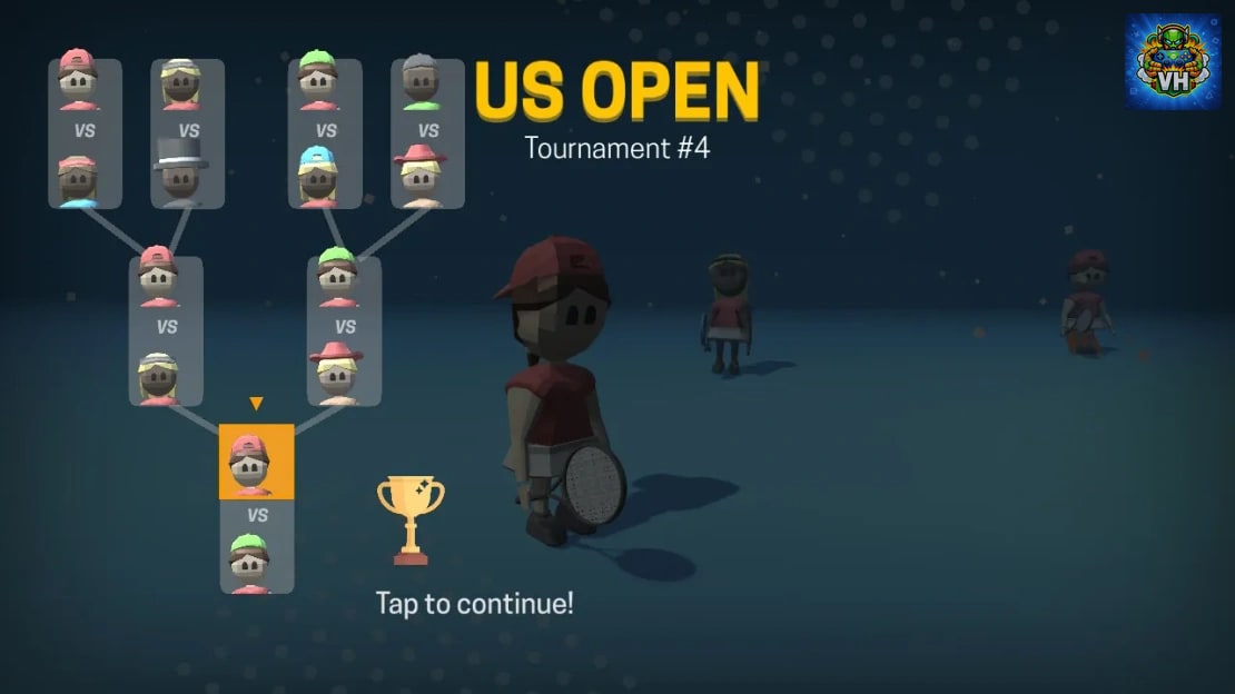 Tennis Tournament Hyper-Casual Nintendo Switch - ảnh màn hình 1