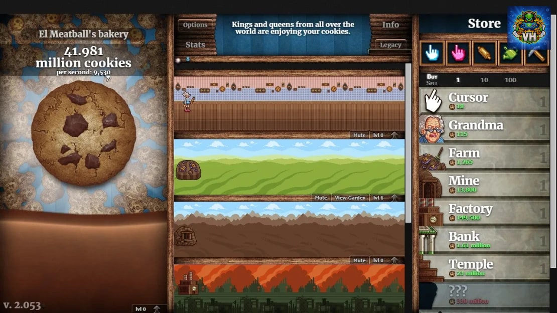 Cookie Clicker Nintendo Switch - ảnh màn hình 3
