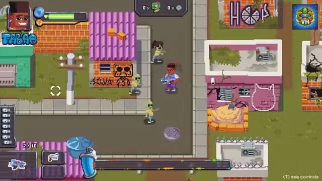 Ghetto Zombies: Graffiti Squad Nintendo Switch - ảnh màn hình 2
