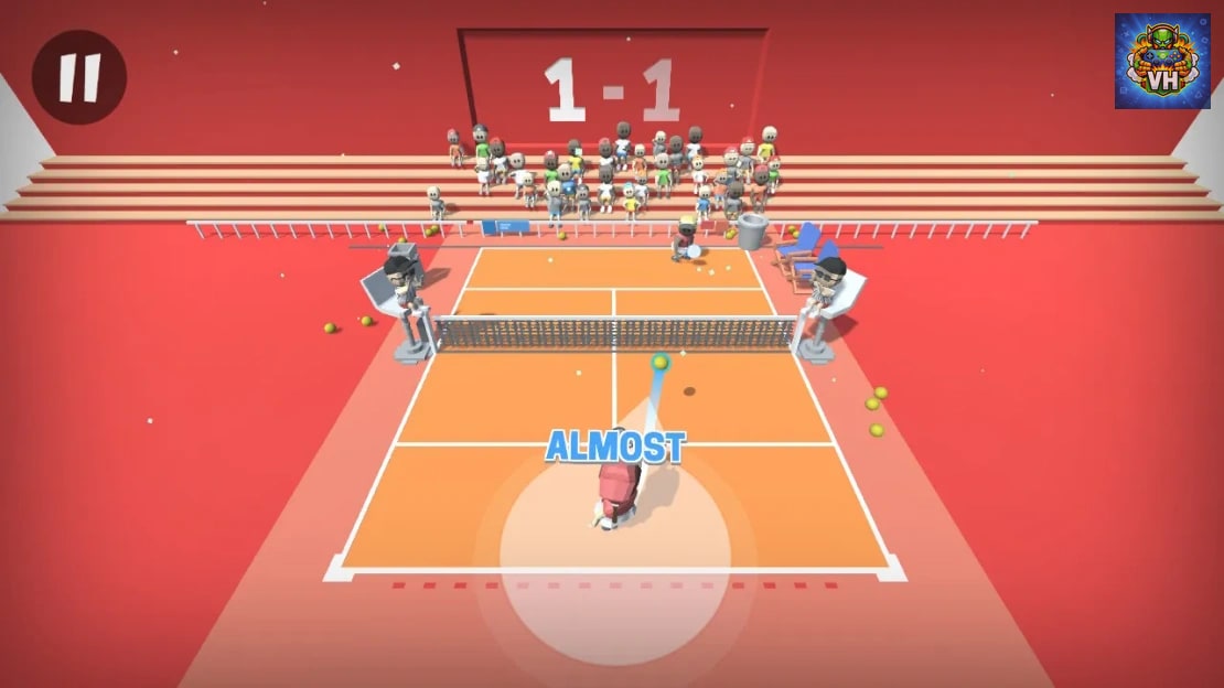 Tennis Tournament Hyper-Casual Nintendo Switch - ảnh màn hình 3