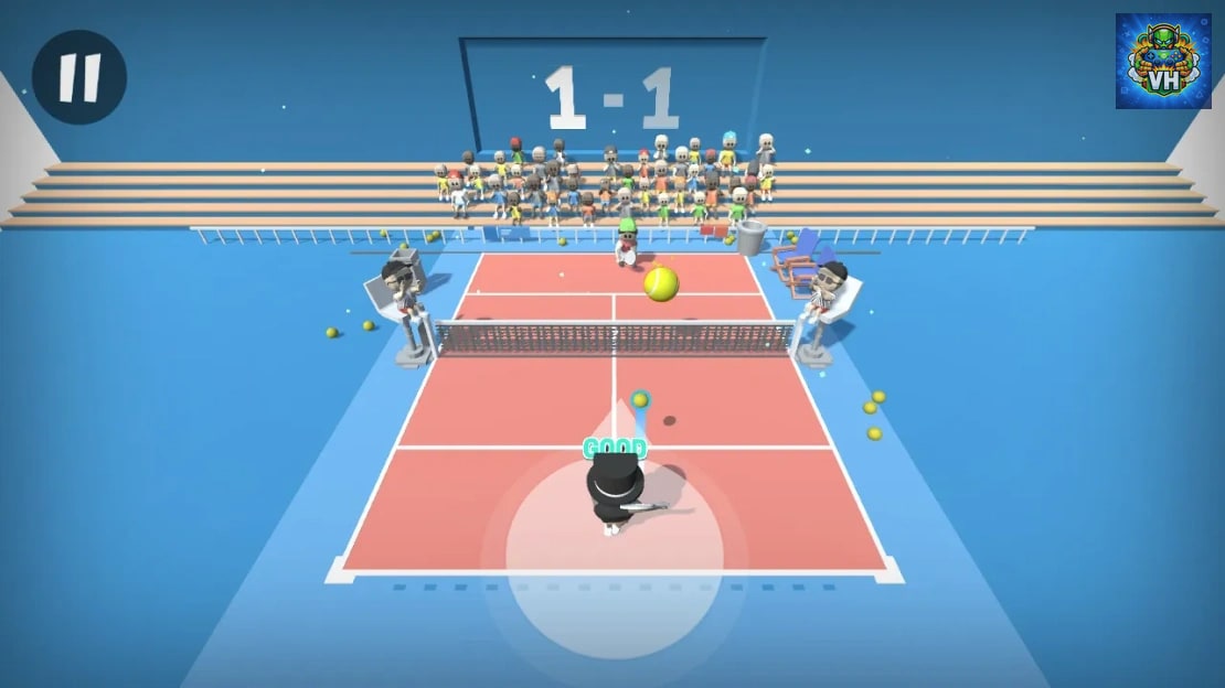Tennis Tournament Hyper-Casual Nintendo Switch - ảnh màn hình 4